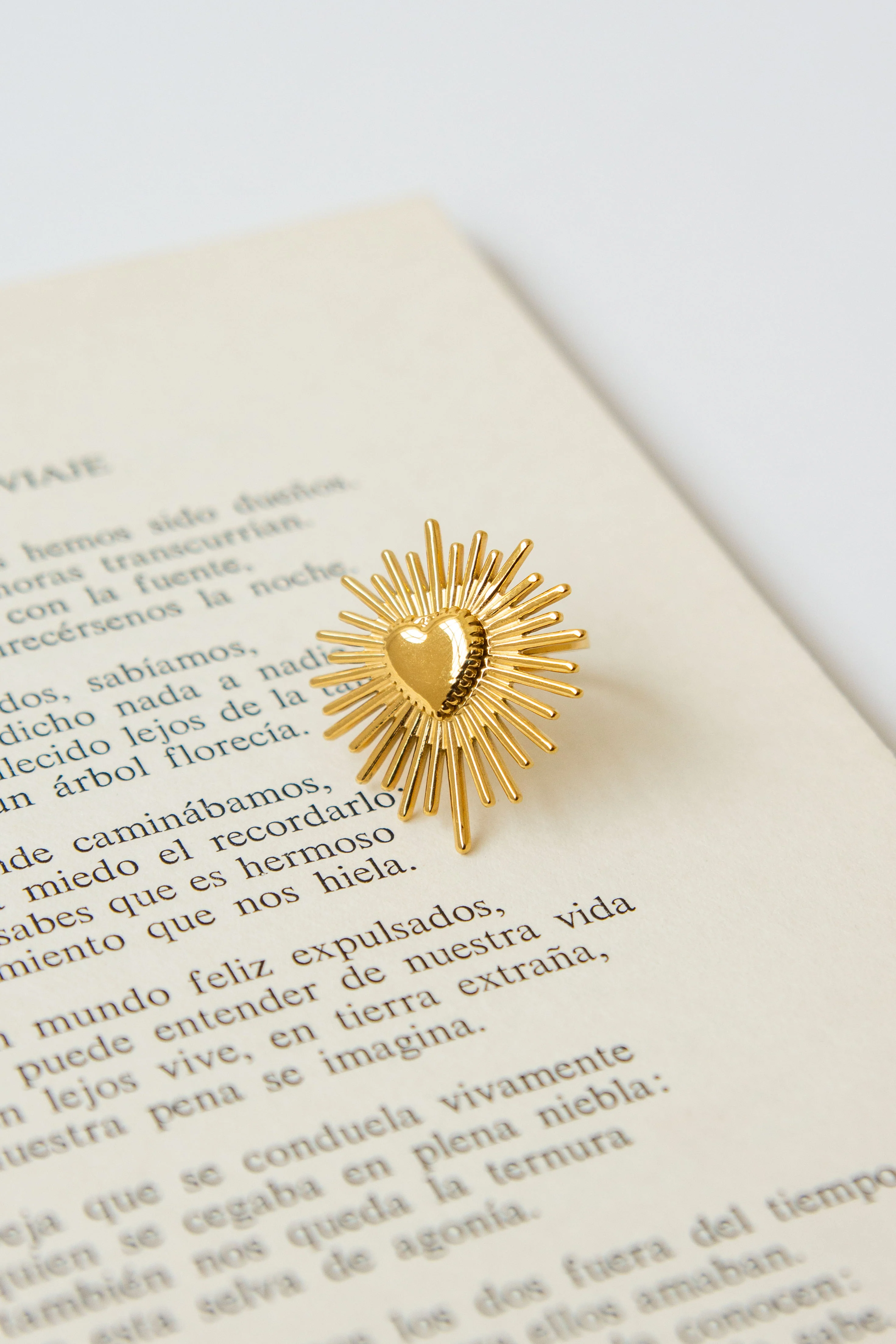 ANILLO DESTELLO CORAZÓN