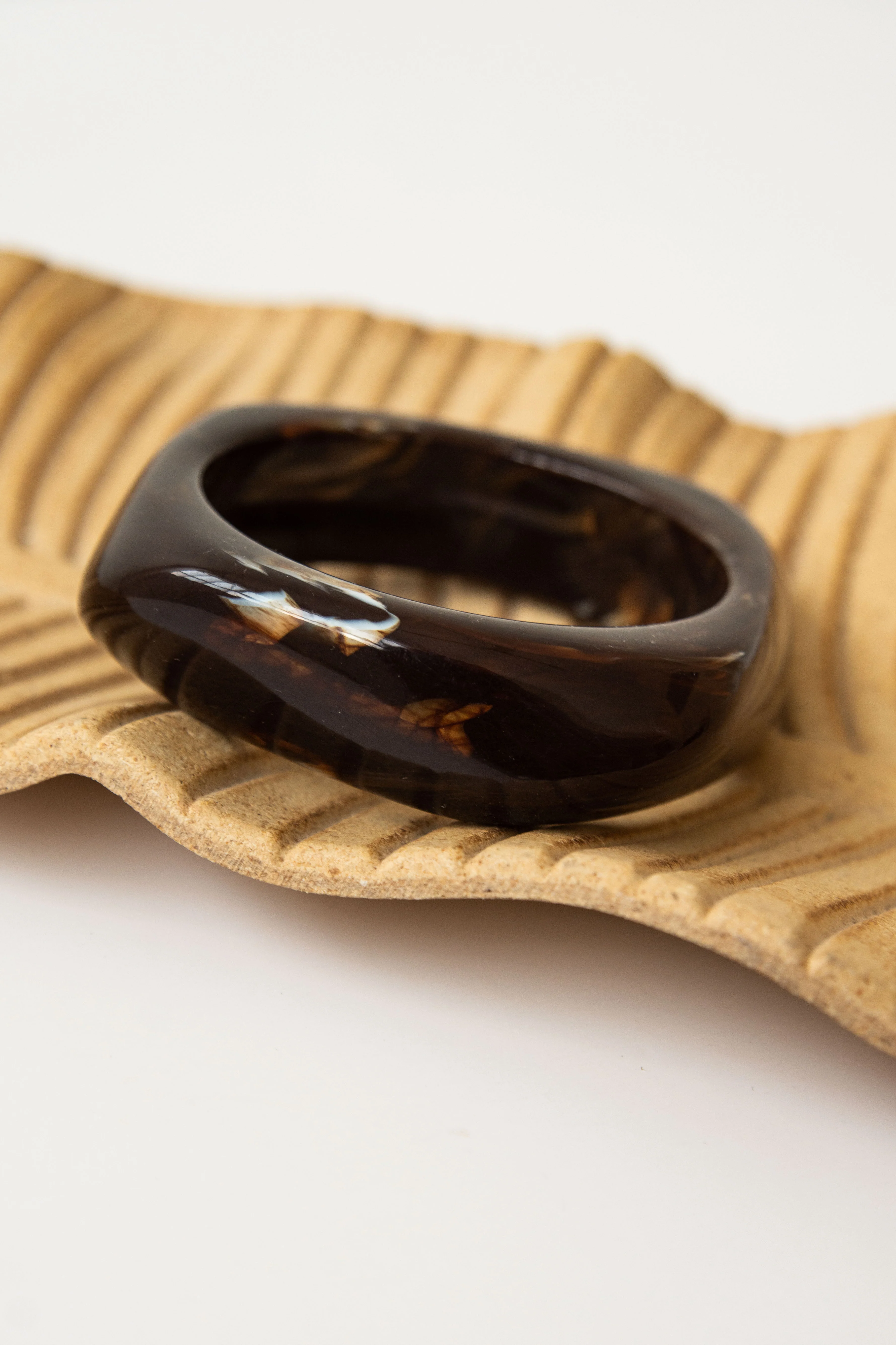 BRAZALETE RESINA // MARRÓN - Image 5