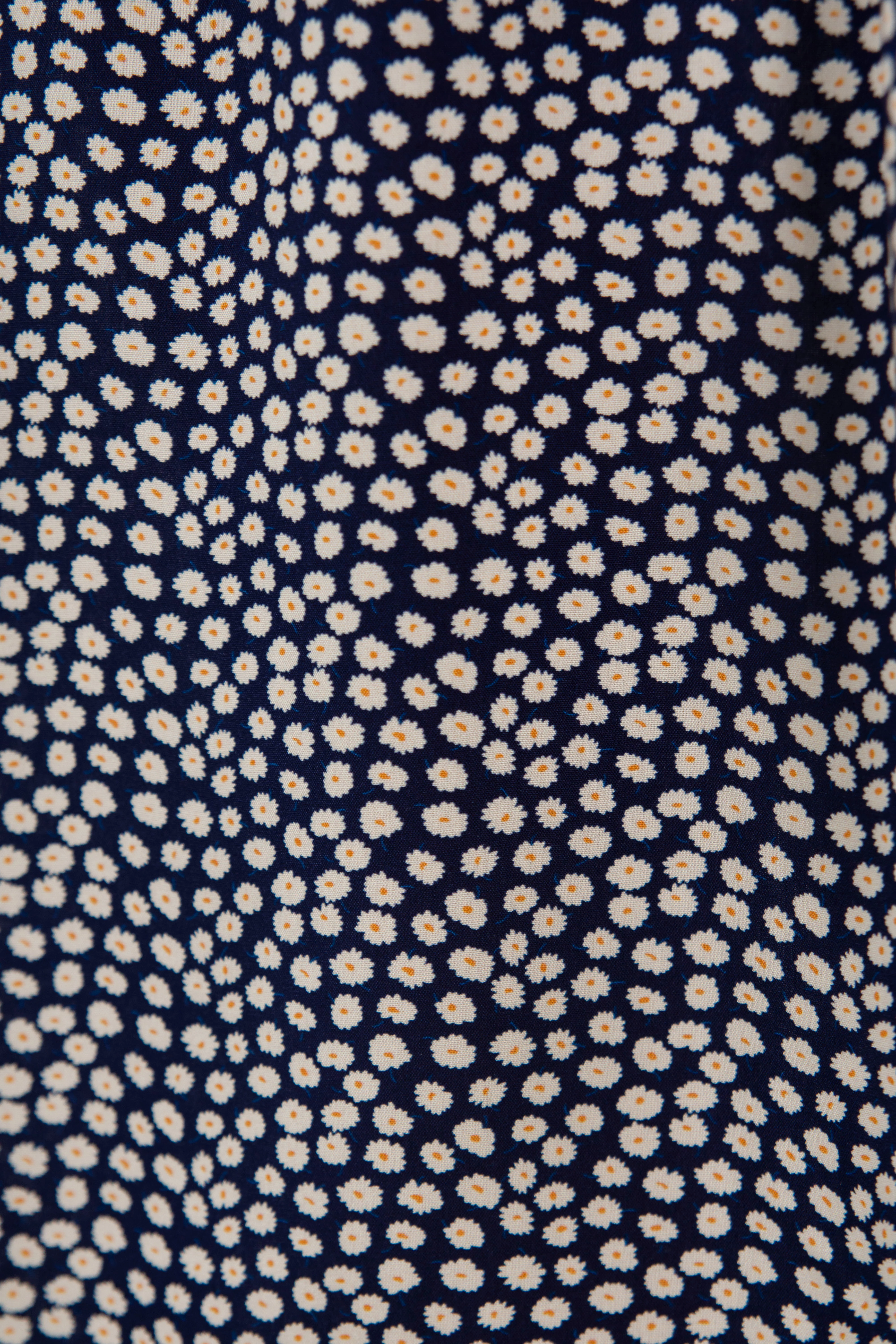 CAMISA PATTY // FLORES AZUL OSCURO - Image 8