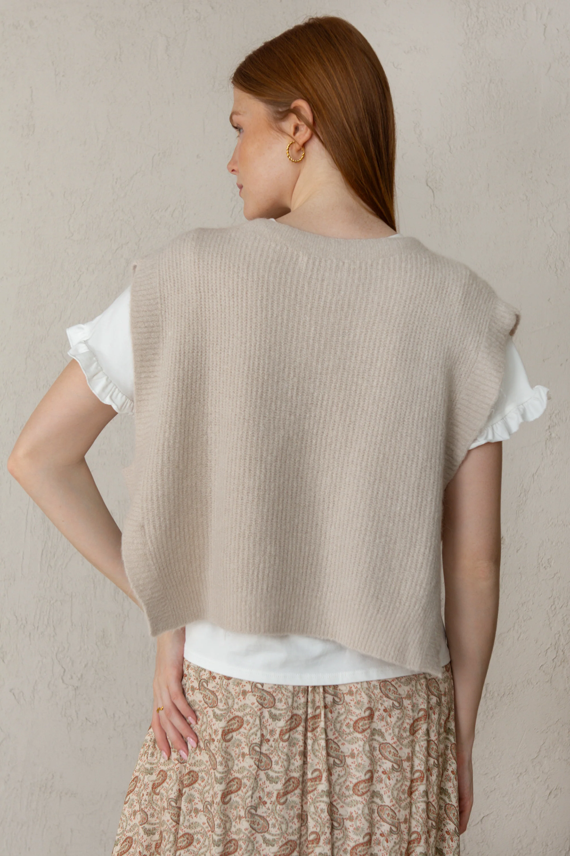 CHALECO ELI // BEIGE - Image 5