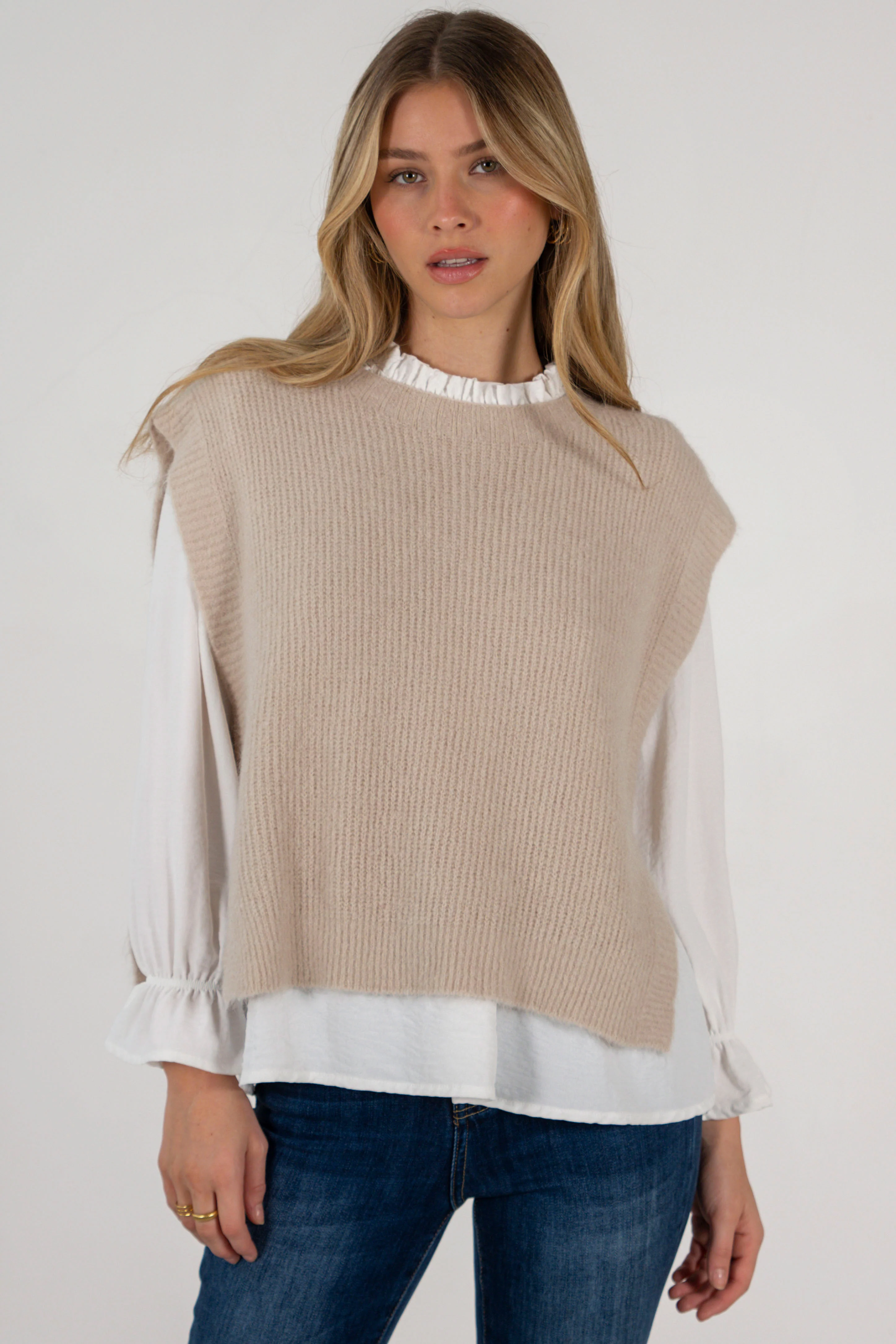 CHALECO ELI // BEIGE - Image 7
