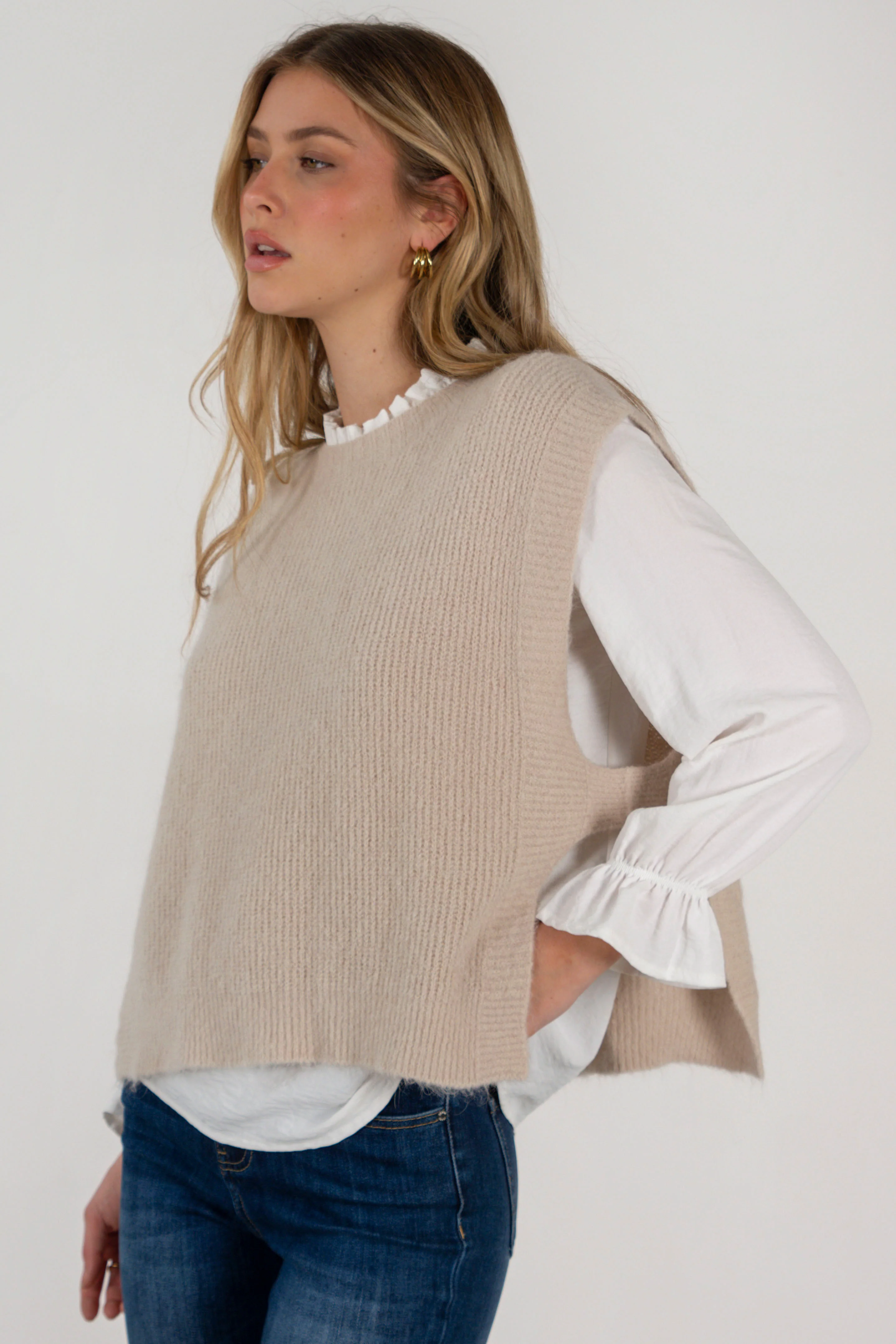 CHALECO ELI // BEIGE - Image 8