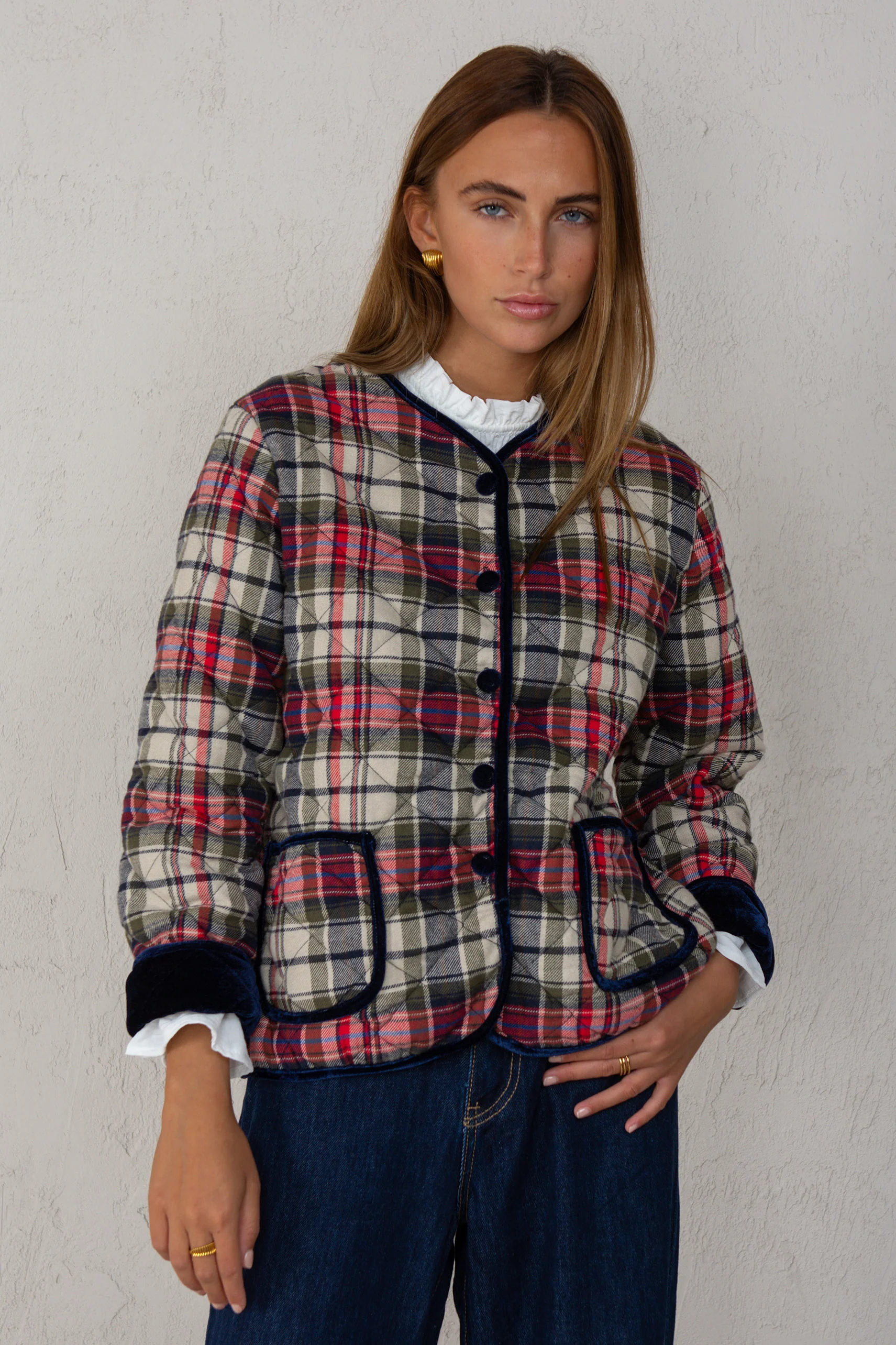 CHAQUETA DANIELA // CUADROS ESCOCESES - Image 4