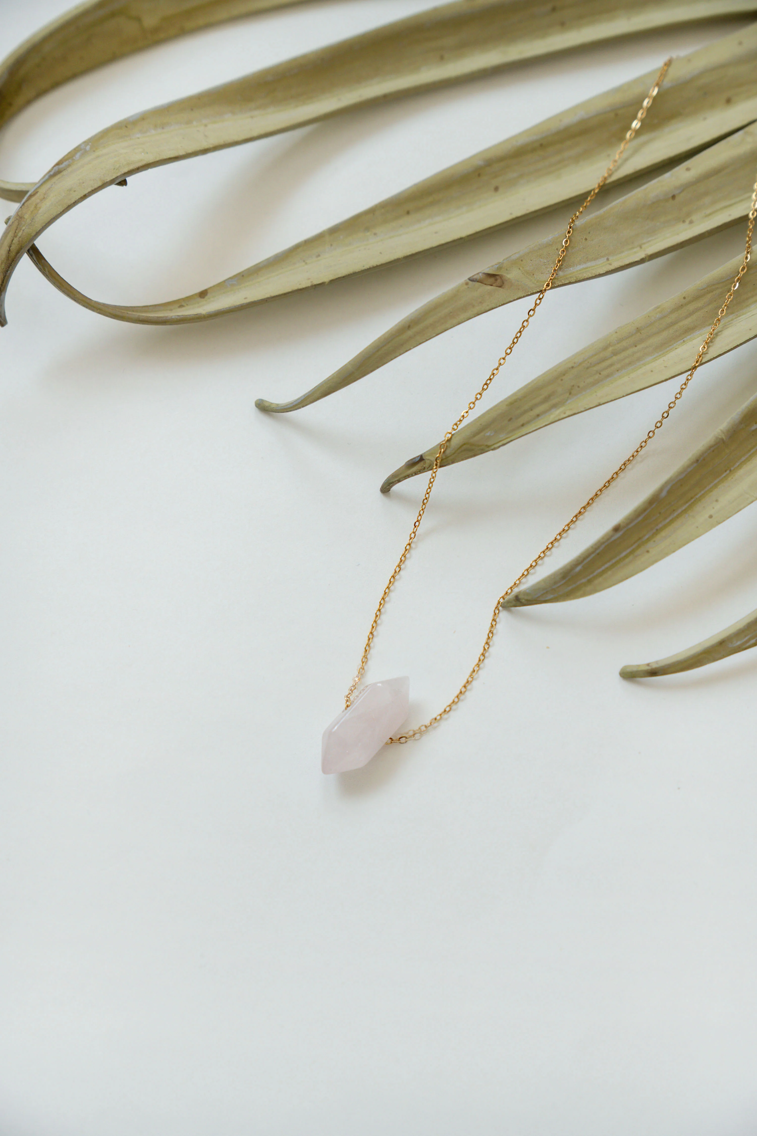 COLLAR PIEDRA // ROSA