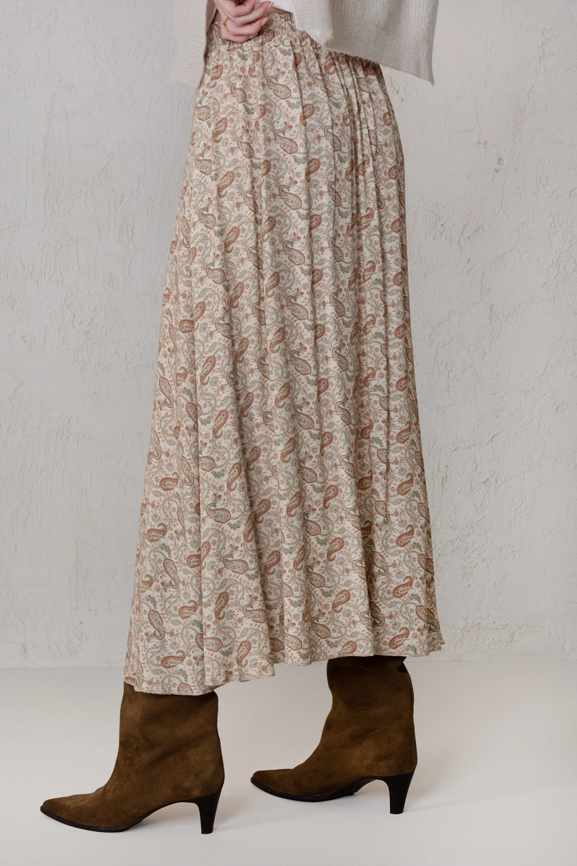 FALDA CARLA // PAISLEY TEJA - Image 4