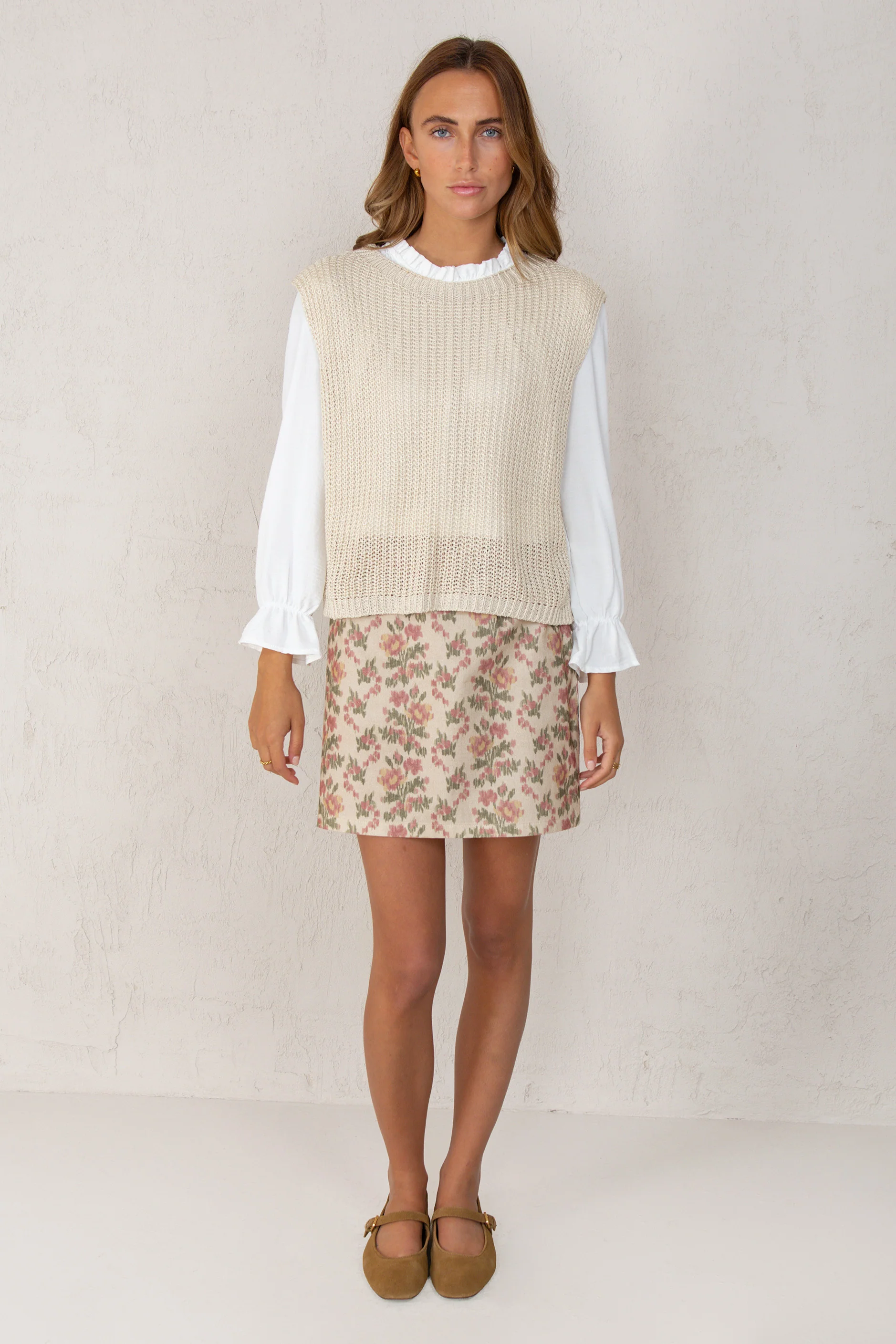 FALDA MARGOT // FLORES ROSA - Image 8
