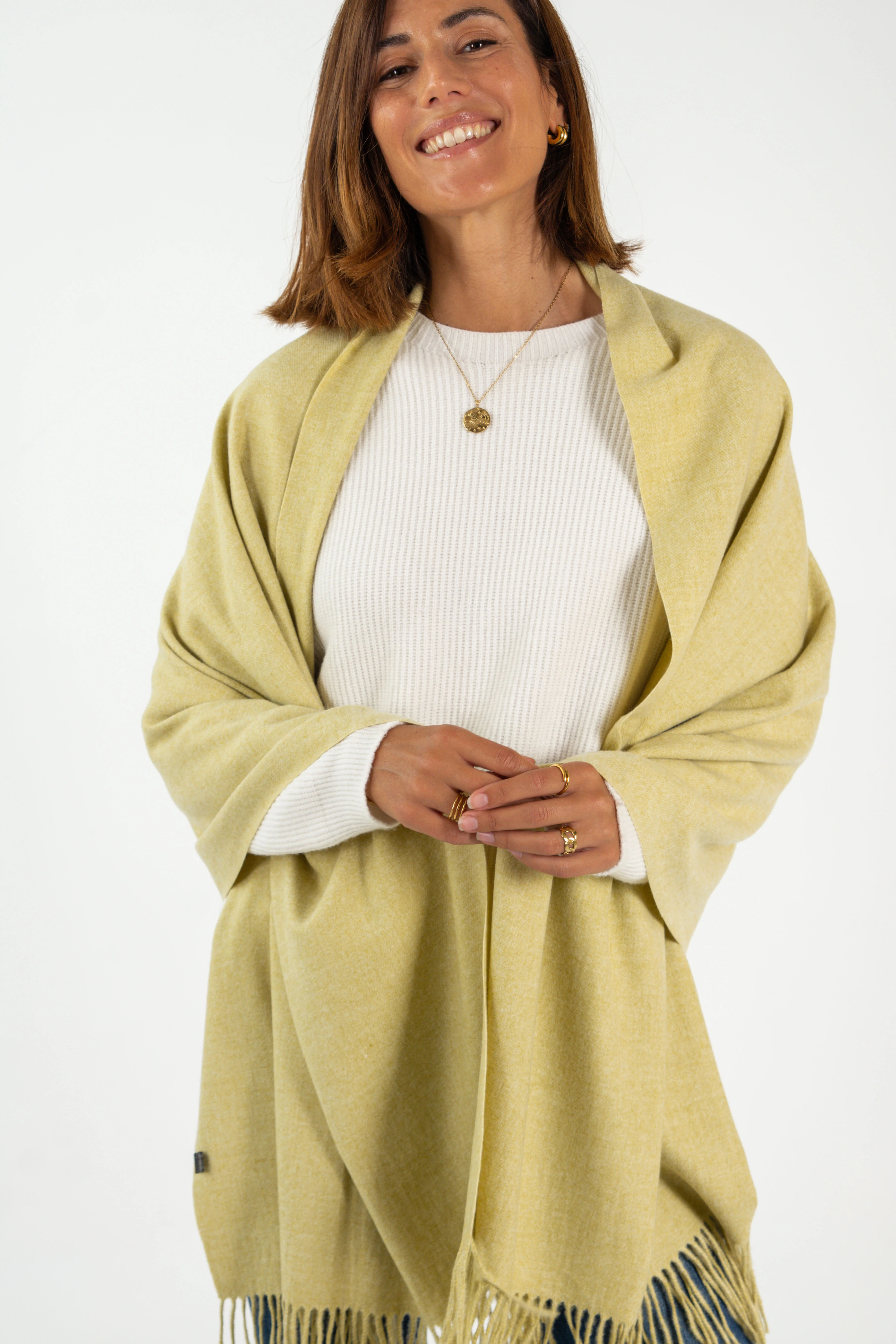 FOULARD CASHMERE // PISTACHO - Image 4