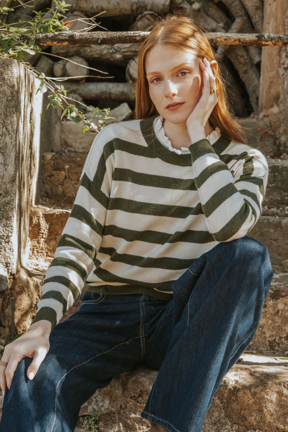 JERSEY CLAUDIA // RAYAS VERDE OSCURO - Image 7