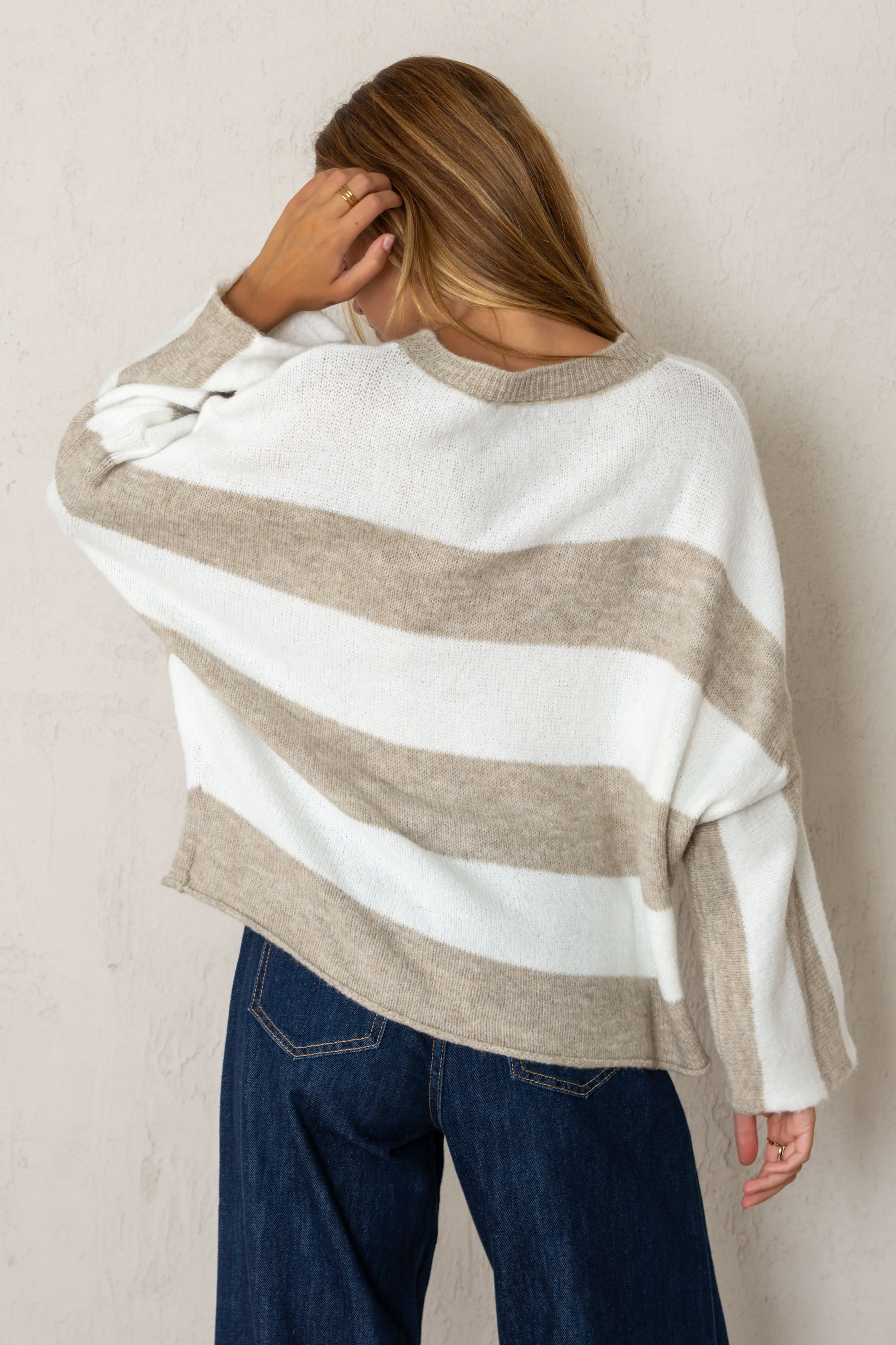 JERSEY MARTINA // RAYAS BEIGE - Image 5