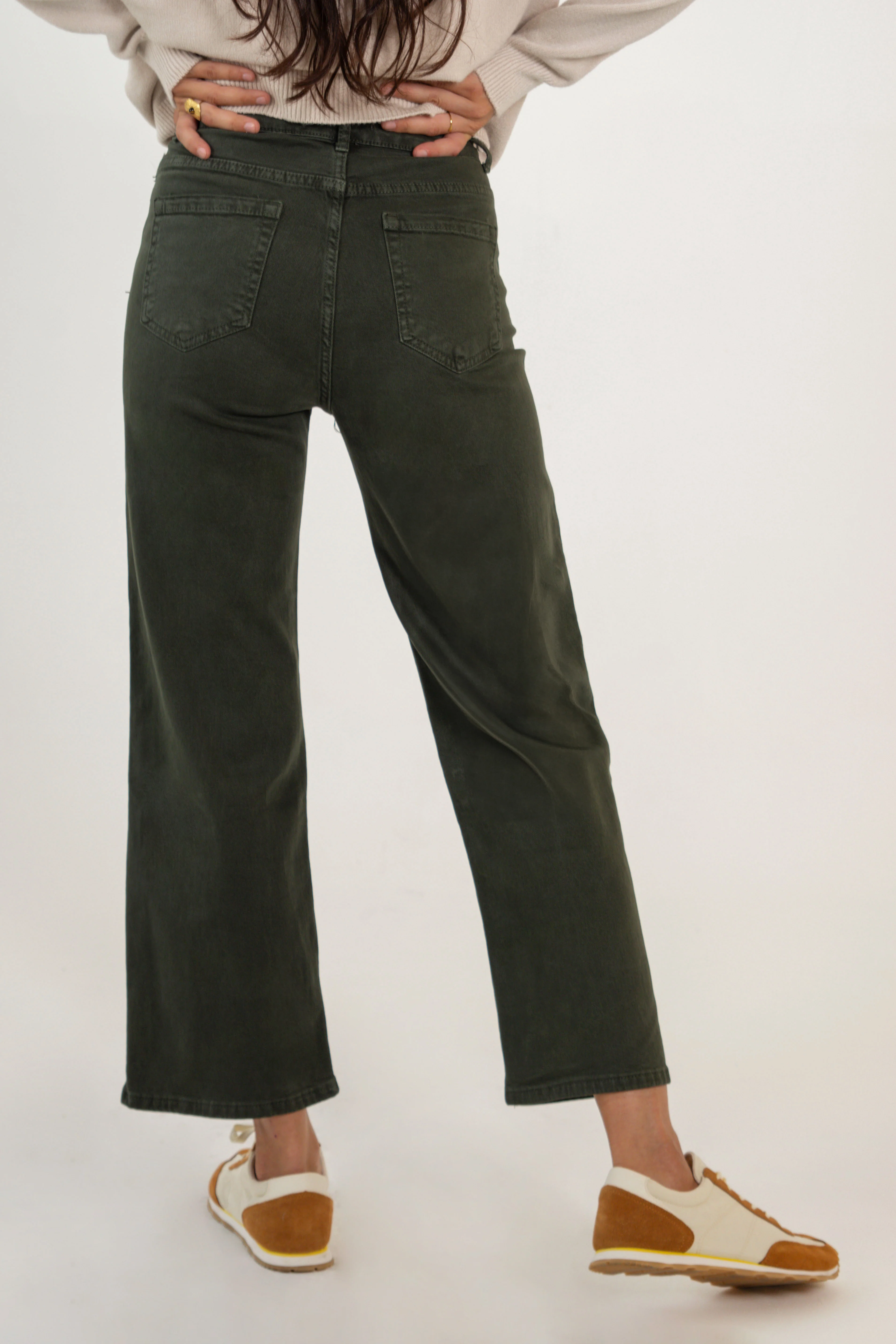 PANTALÓN CAROL // VERDE OSCURO - Image 9