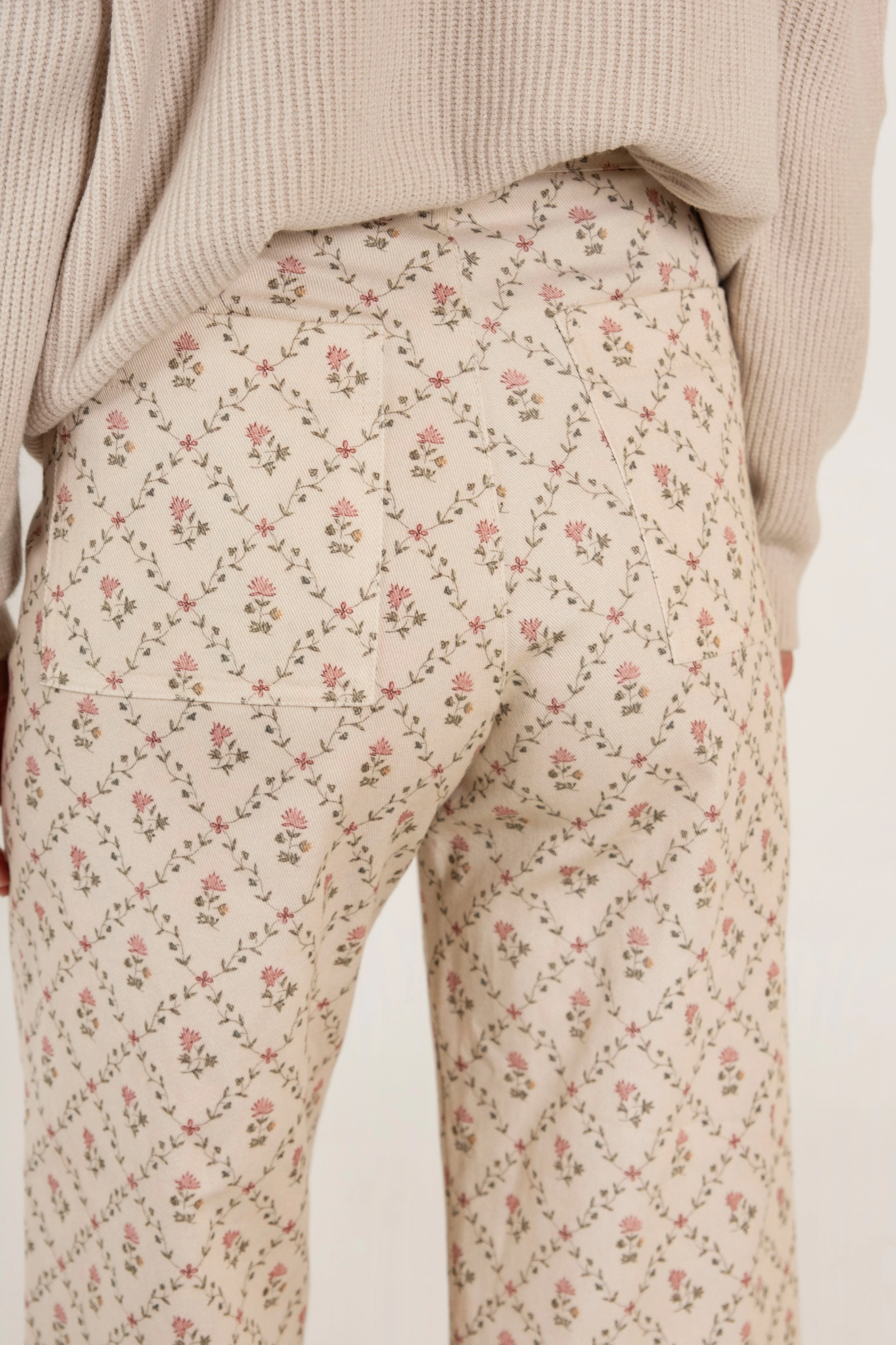 PANTALÓN PAULA // FLORES ROSA - Image 13
