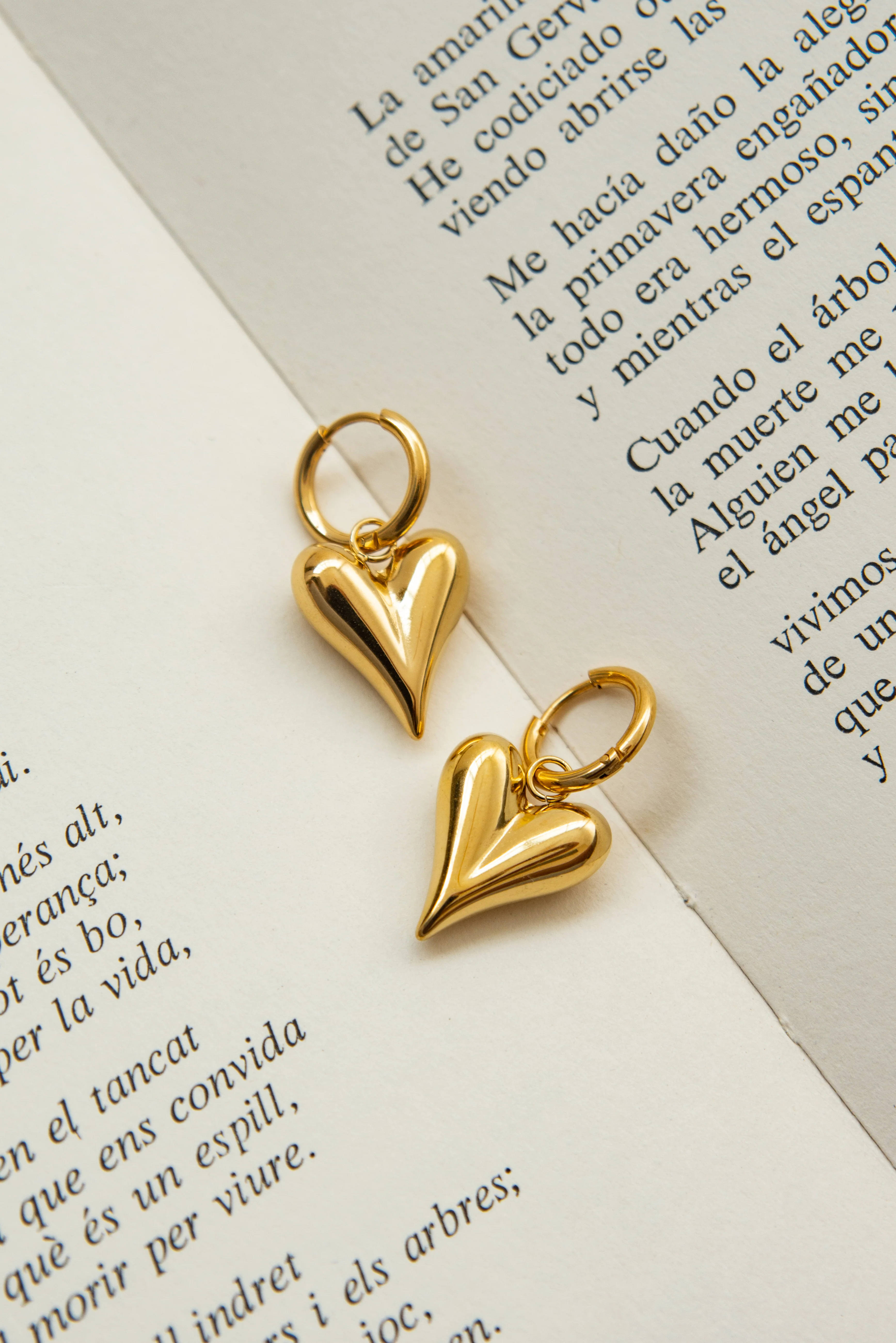 PENDIENTES ARO CORAZÓN