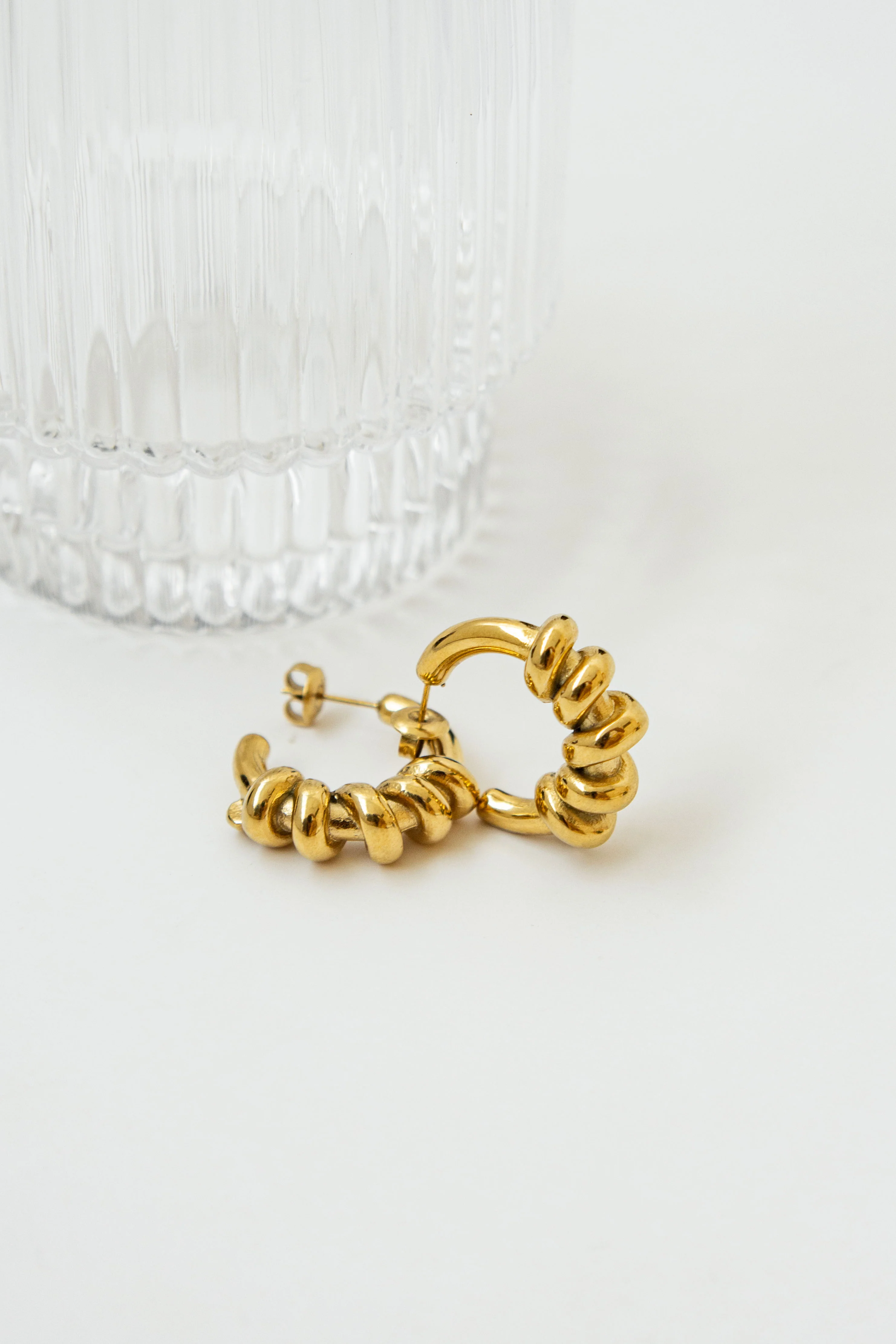 PENDIENTES AROS CON BUCLE - Image 3