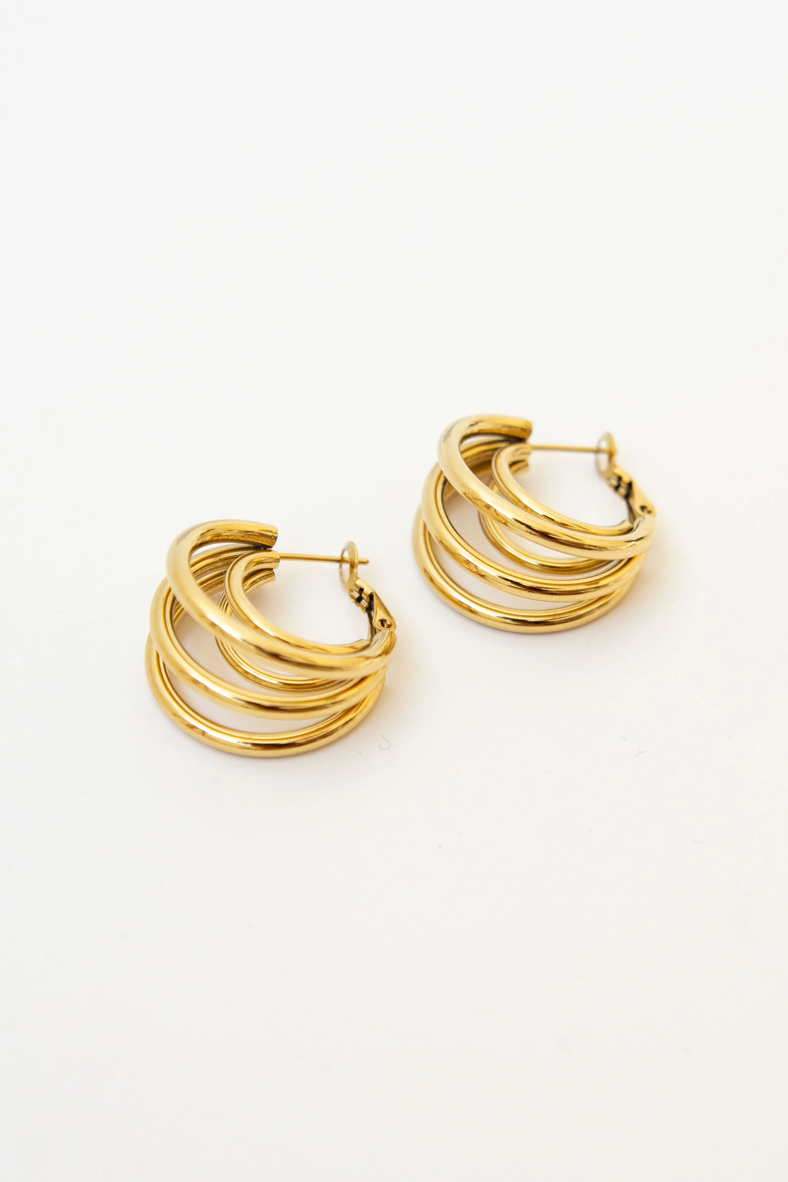 PENDIENTES TRIPLE ARO MAXI - Image 2