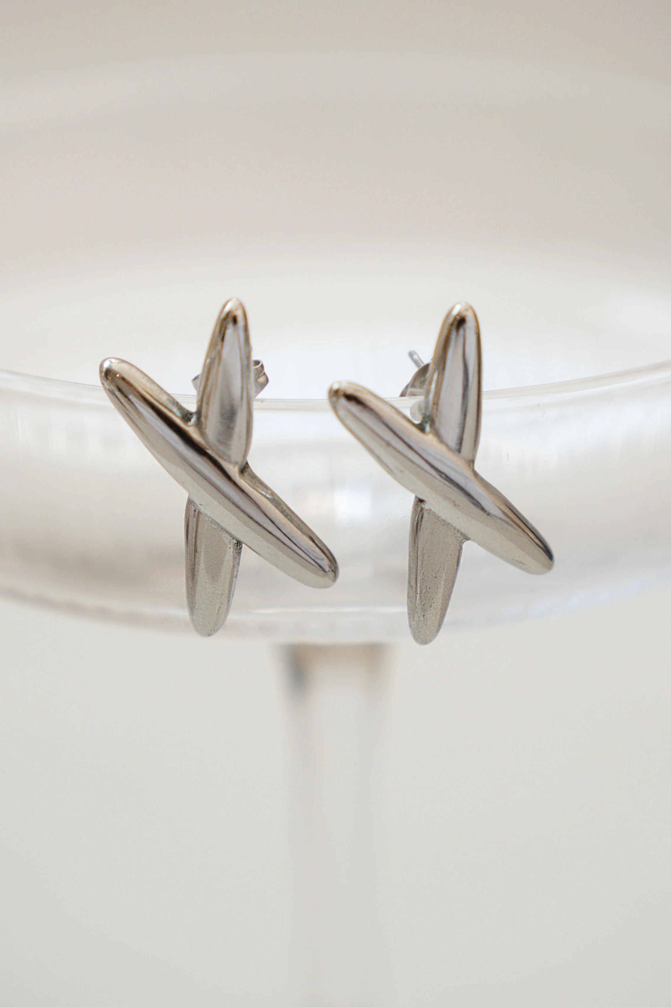 PENDIENTES X // PLATEADO - Image 2