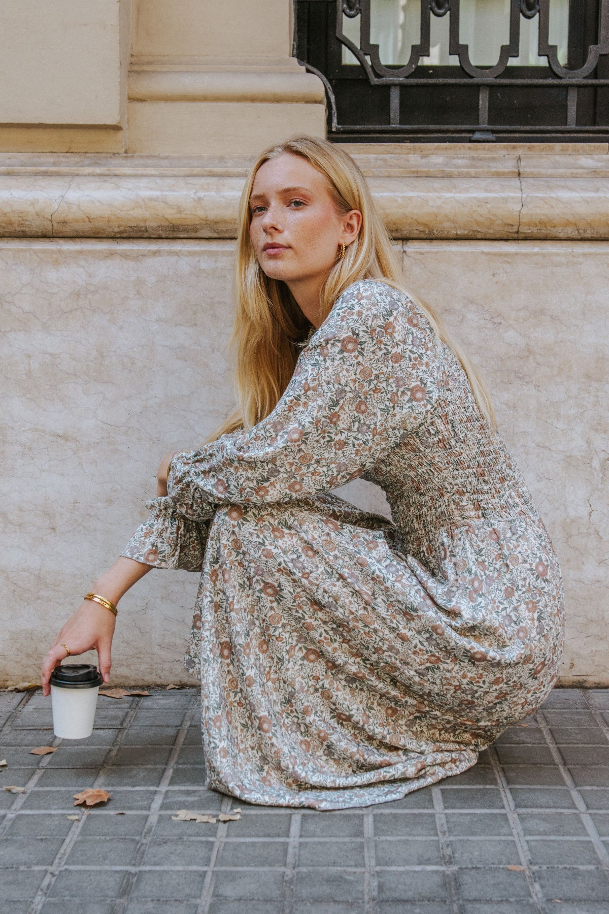 VESTIDO ALICIA // FLORES CRUDO