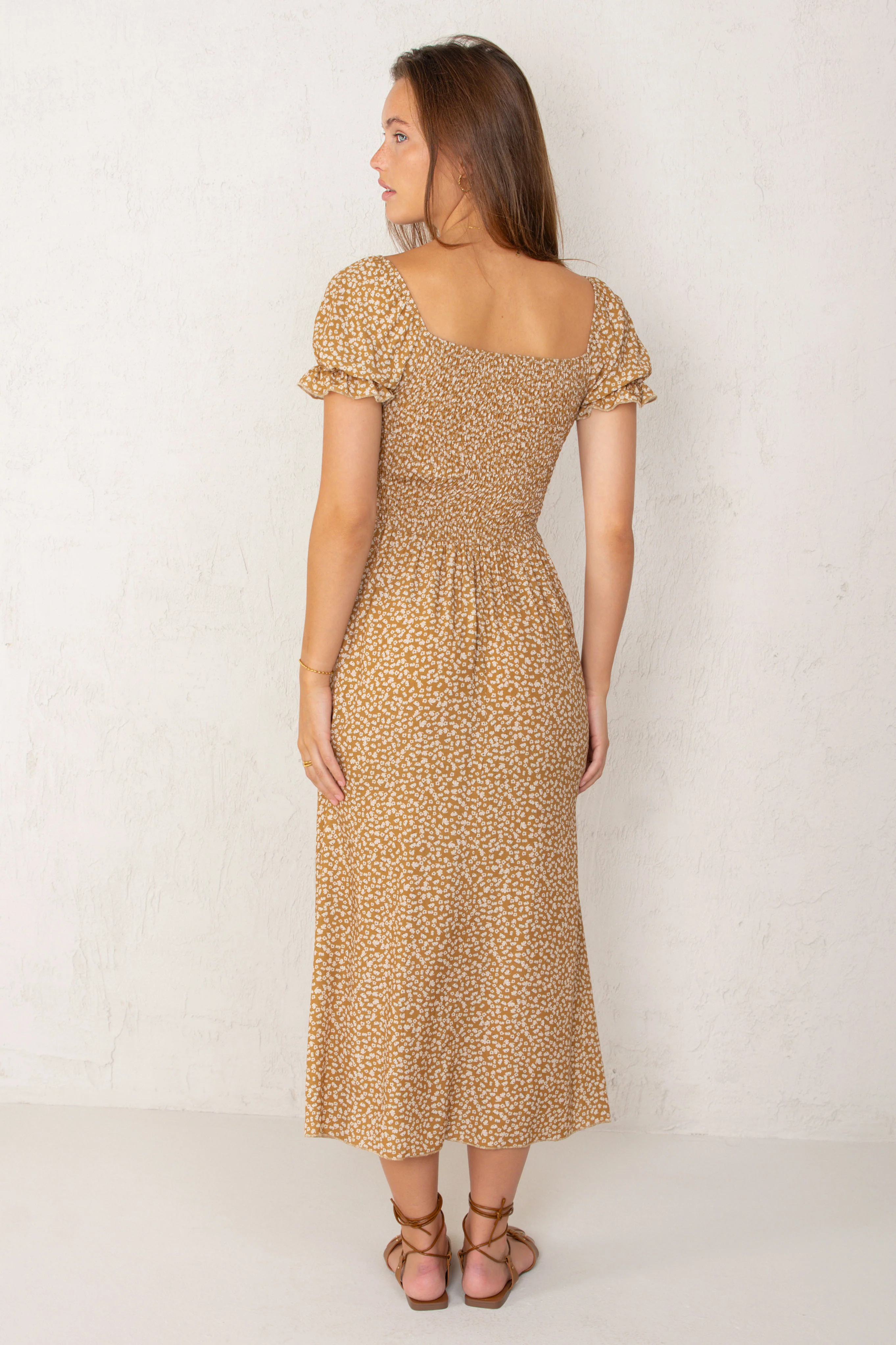 VESTIDO CLARA // FLORES MOSTAZA - Image 5