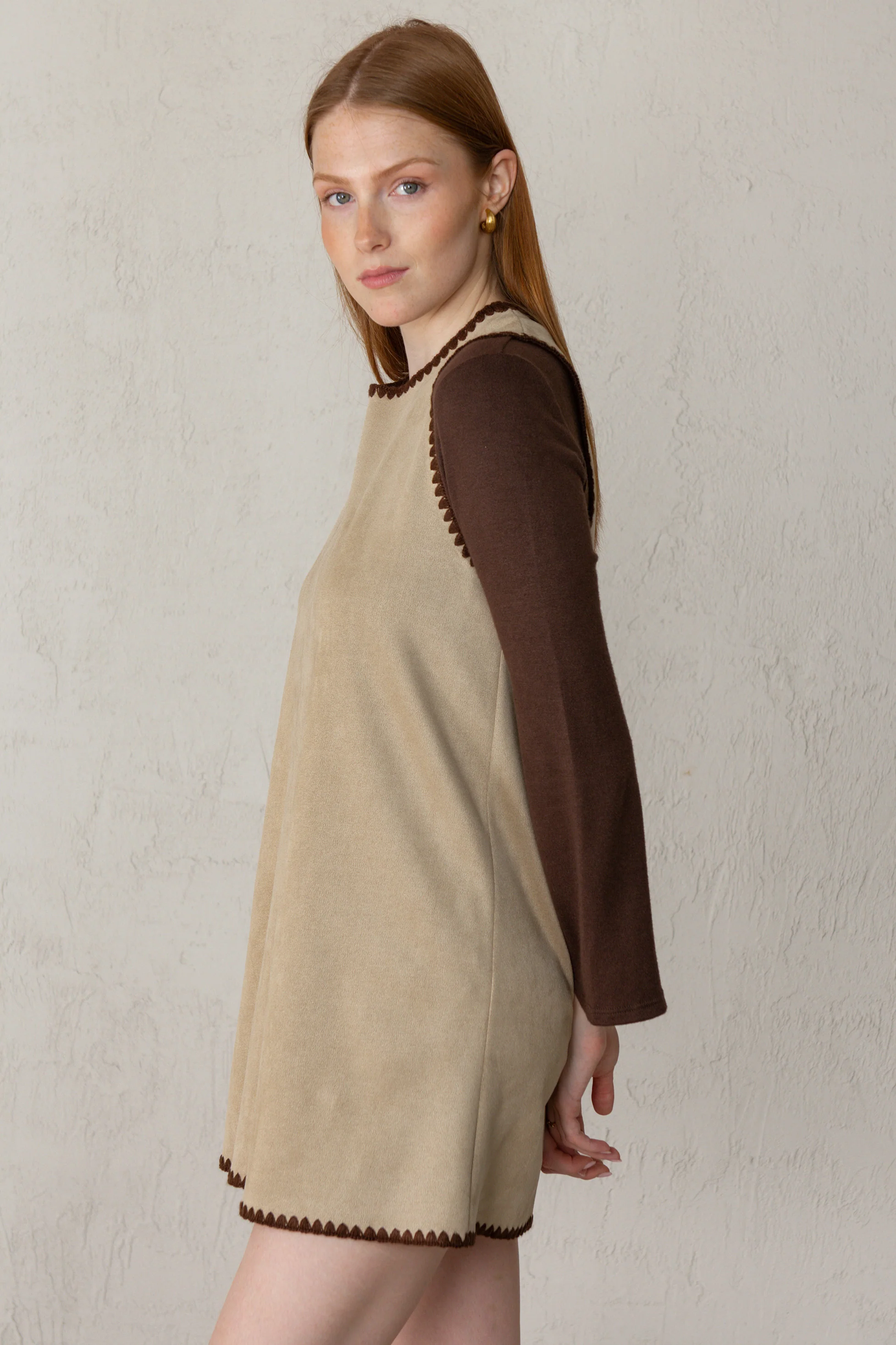 VESTIDO GALA // BEIGE - Image 4