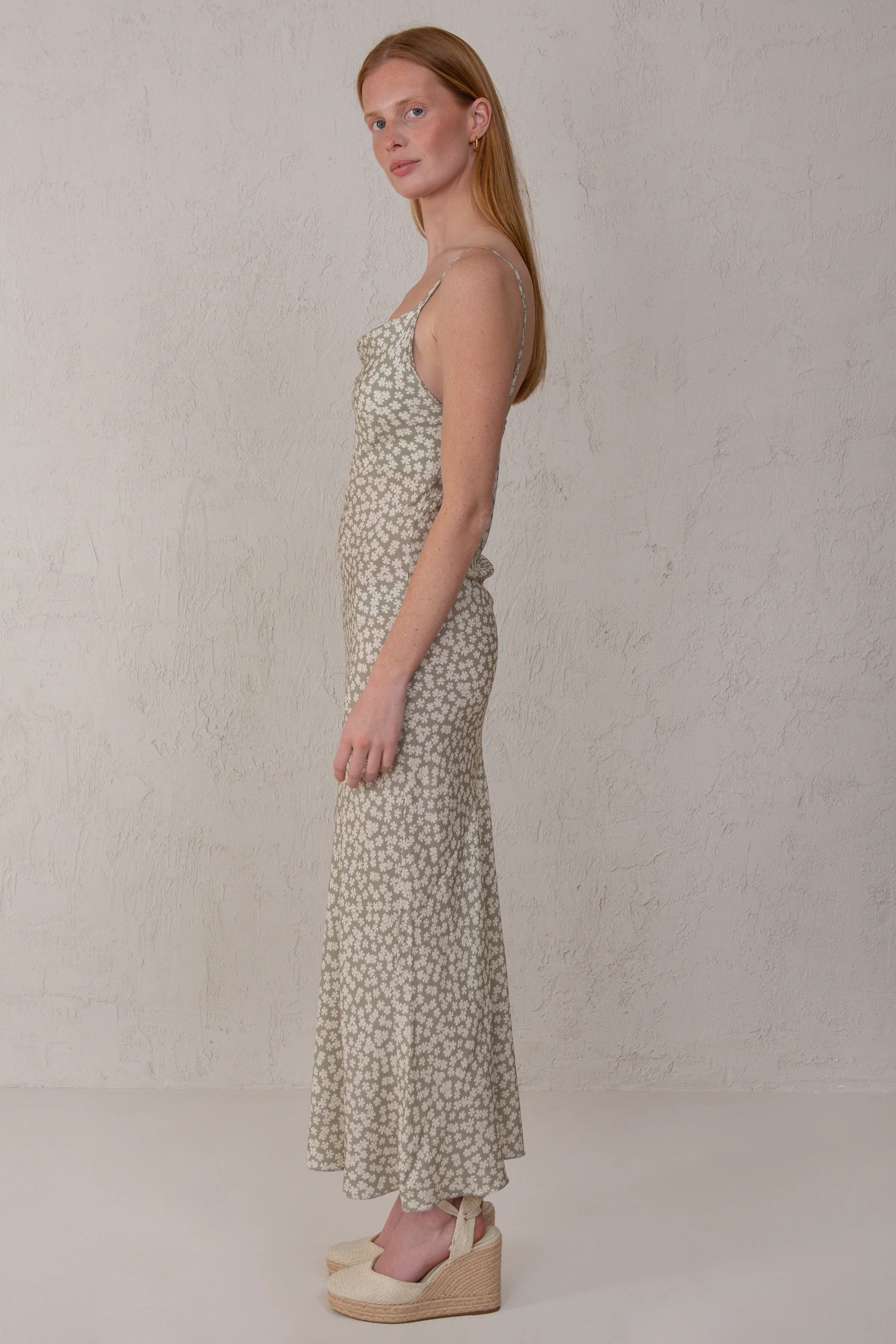 VESTIDO OLIVIA // FLORES MINI VERDE - Image 6
