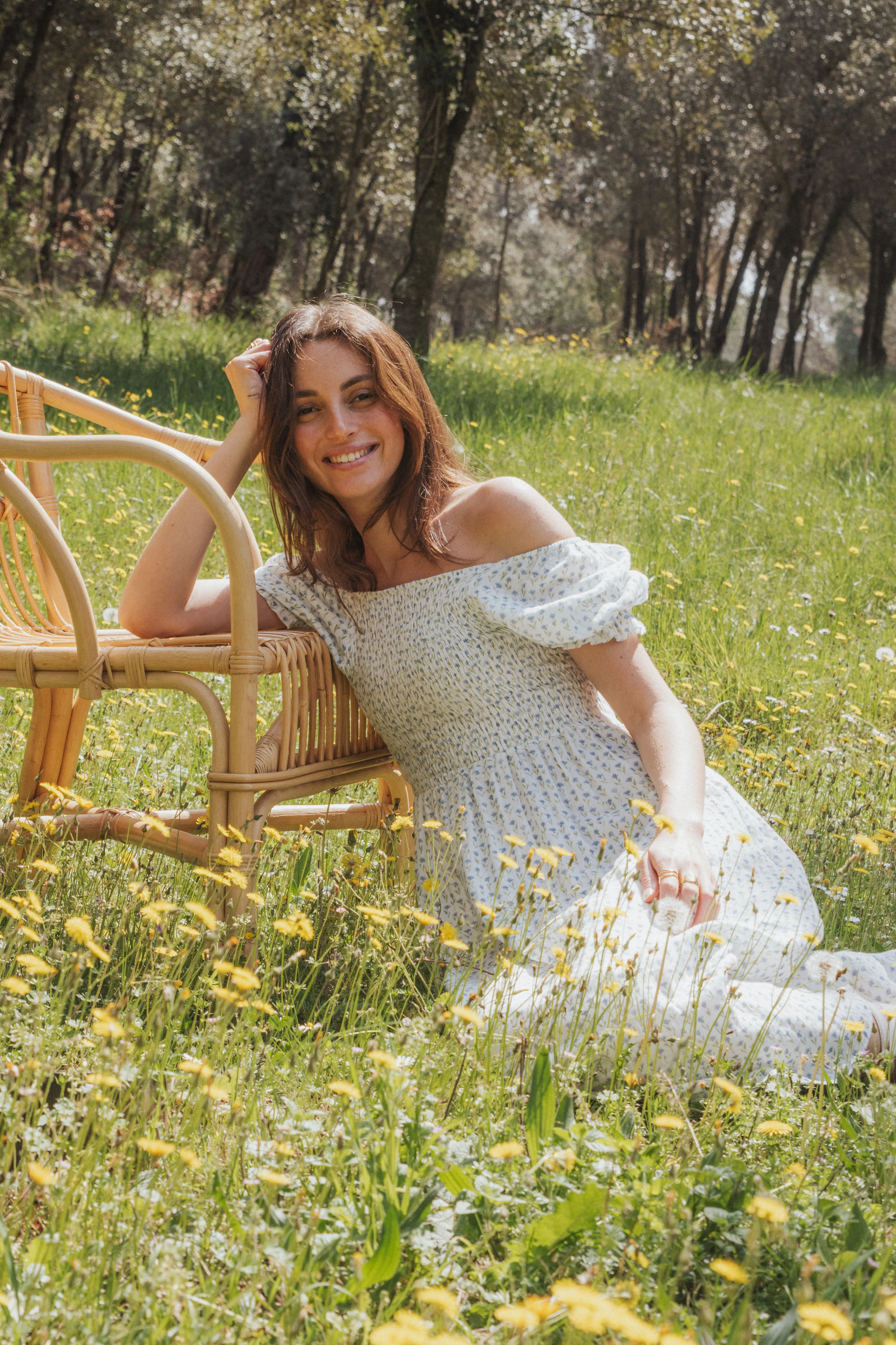 VESTIDO SARA // FLORES AZUL - Image 6